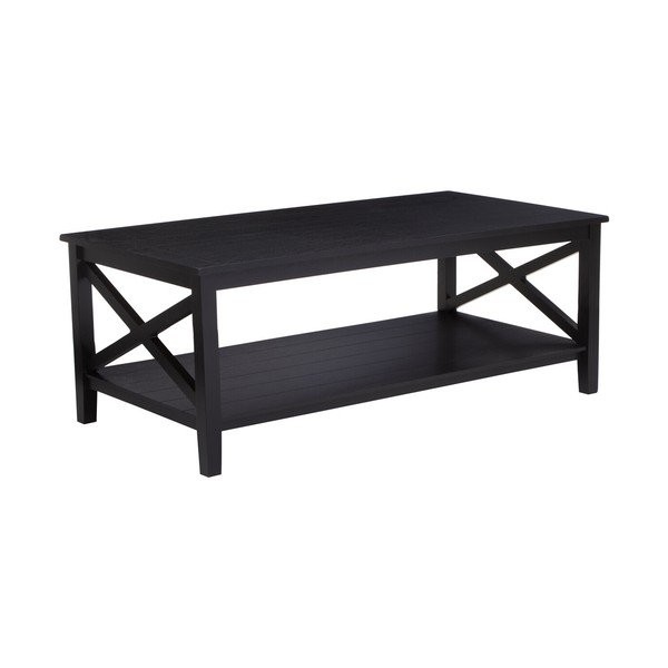 Čierny konferenčný stolík 60x120 cm Heritage – Premier Housewares