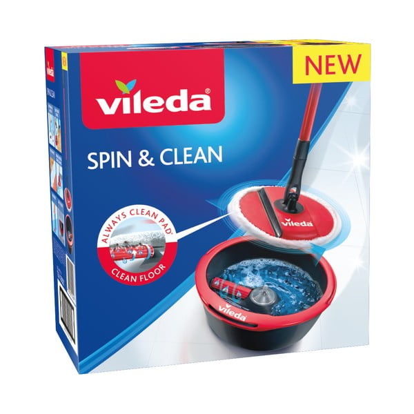Súprava vedierka a mopu na podlahu Vileda Spin&Clean-image-4