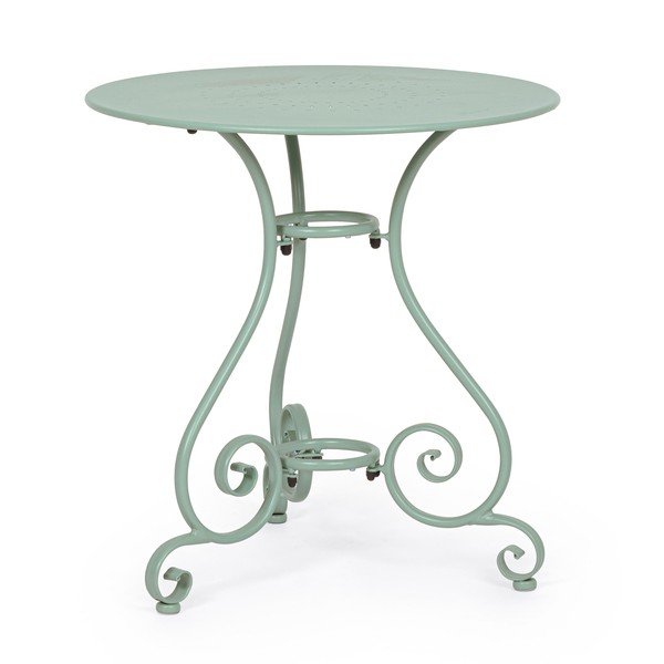 Oceľový okrúhly záhradný stolík ø 70 cm Etienne – Bizzotto