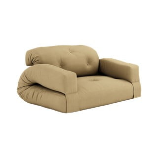 Žltá rozkladacia pohovka 140 cm Hippo - Karup Design