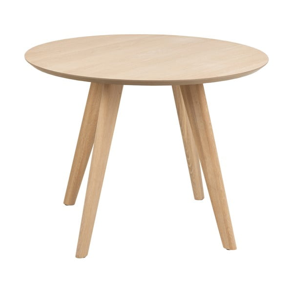 Okrúhly jedálenský stôl s doskou v dubovom dekore ø 100 cm Townsville – Actona-image-2