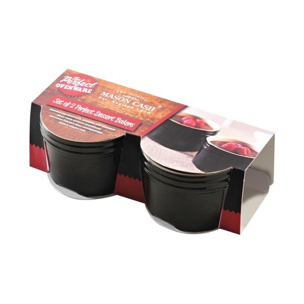 Sada dvoch čiernych zapékacích misiek Mason Cash Perfect, ⌀ 10 cm-image-1