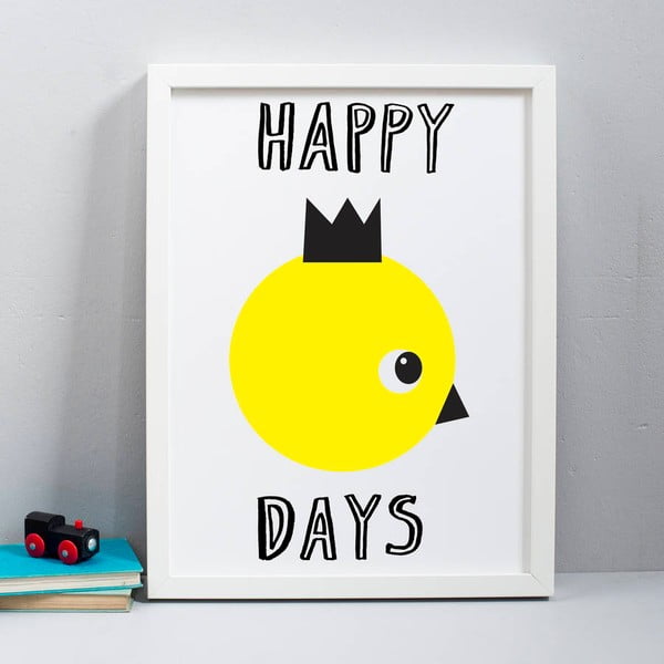 Plagát Karin Åkesson Design Happy Days, 30x40 cm