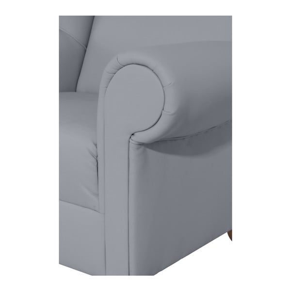 Sivé kreslo ušiak Max Winzer Monarch Gray-image-2