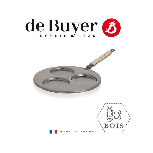 Oceľová panvica na lievance de Buyer Mineral, ø 27 cm-image-3