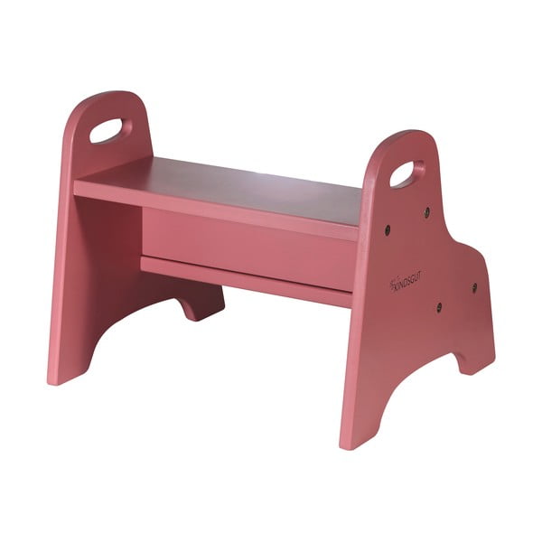 Svetločervený stupienok Dusky Pink – Kindsgut-image-3