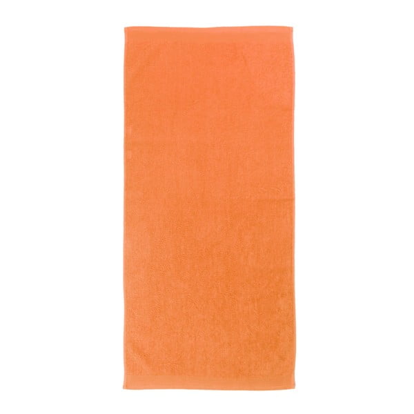 Oranžový uterák Artex Delta, 50 x 100 cm