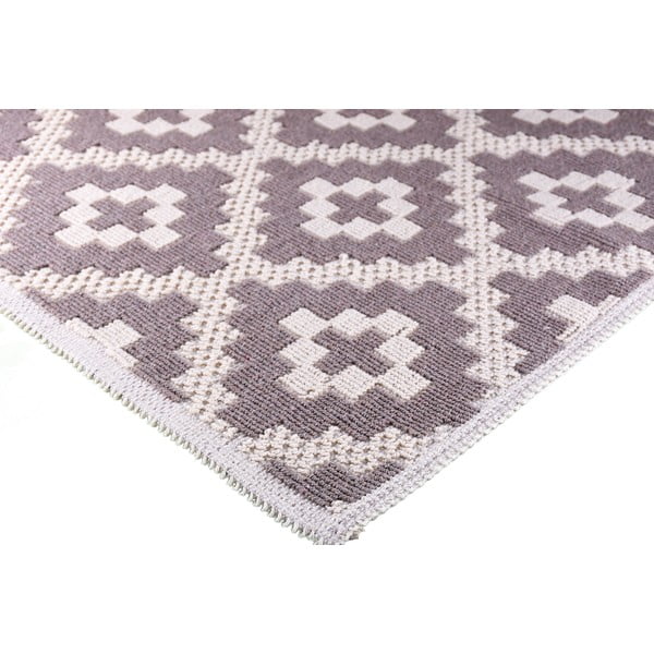 Béžový bavlnený koberec Vitaus Art, 60 × 90 cm-image-1