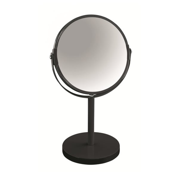 Čierne obojstranné zrkadlo Spirella