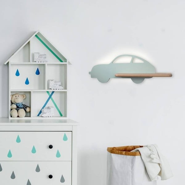 Detské svietidlo v mentolovej farbe Car - Candellux Lighting-image-1