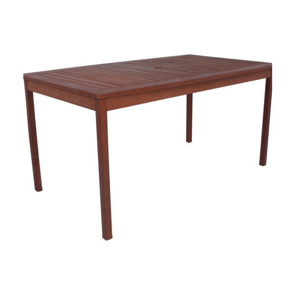 Záhradný jedálenský stôl z eukalyptového dreva 90x150 cm Madison – Garden Pleasure