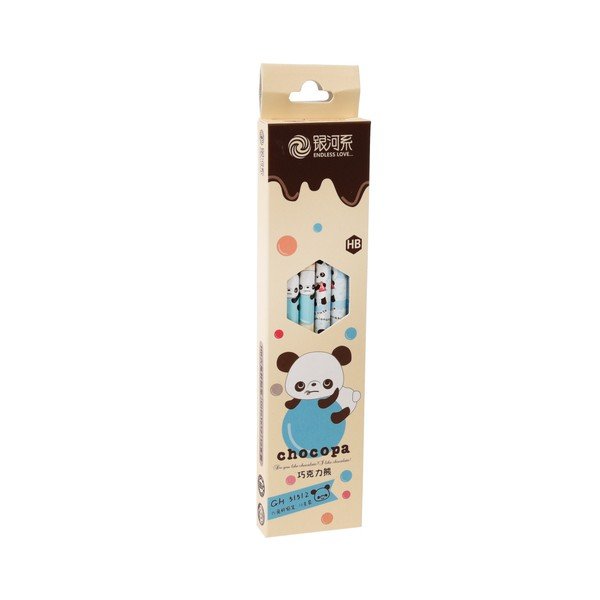 Sada 12 ceruziek Rex London Choco Panda-image-1