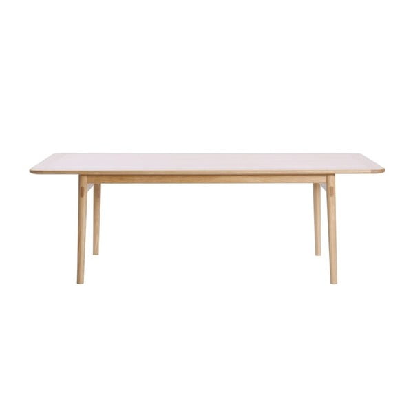 Jedálenský stôl z dubového dreva We47 Havvej, 225 × 92 cm
