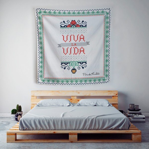 Tapiséria 140x140 cm Viva la Vida – Really Nice Things-image-1