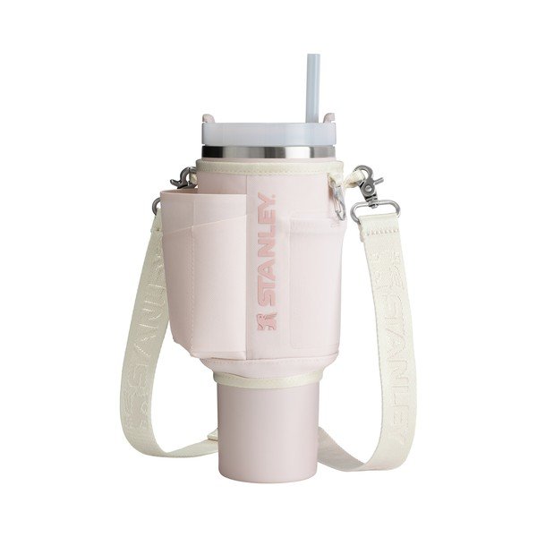 Nosička na termosku All-Day Quencher Carry-All Rose Quartz – Stanley