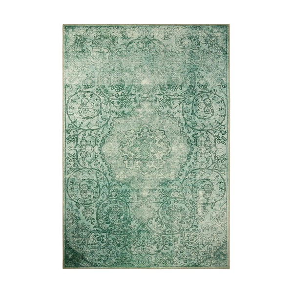 Zelený koberec Ragami Chenile, 80 x 150 cm