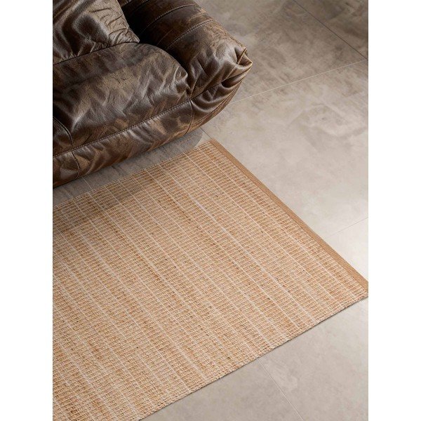Obojstranný/ručne tkaný behúň s prímesou juty v prírodnej farbe 80x300 cm Birka – Villeroy&Boch-image-1