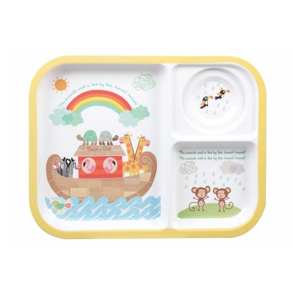 Detský delený tanier s hrnčekom Churchill China Noah's Ark-image-2
