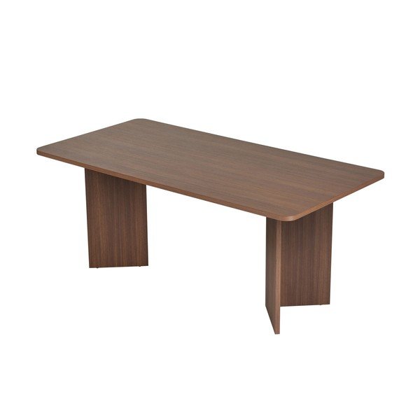 Jedálenský stôl v dekore orecha 90x180 cm Linza – Kalune Design-image-3