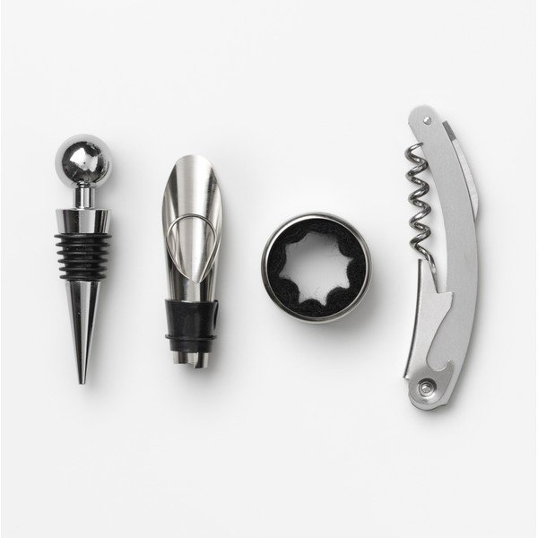 Príslušenstvo k vínu z nehrdzavejúcej ocele The Essentials Wine Tools – Printworks