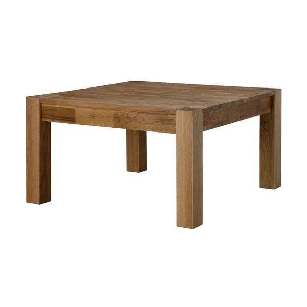 Konferenčný stolík s doskou z dubového dreva Actona Turbo, 80 x 80 cm
