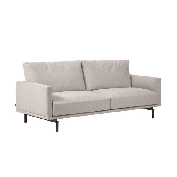Béžová ženilková pohovka 214 cm Galene – Kave Home-image-2
