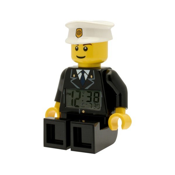 Hodiny s budíkom LEGO® City Policeman-image-4