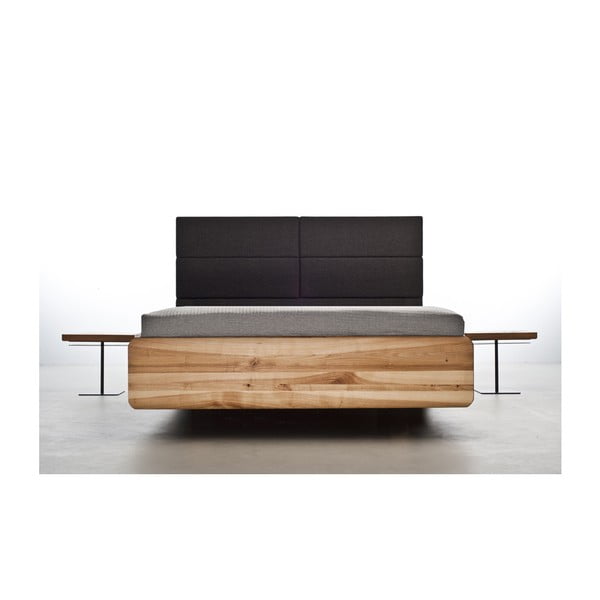 Posteľ z olejovaného jaseňového dreva Mazzivo Boxspring, 120 × 210 cm-image-1