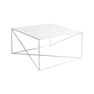 Biely konferenčný stolík CustomForm Memo, 100 × 100 cm