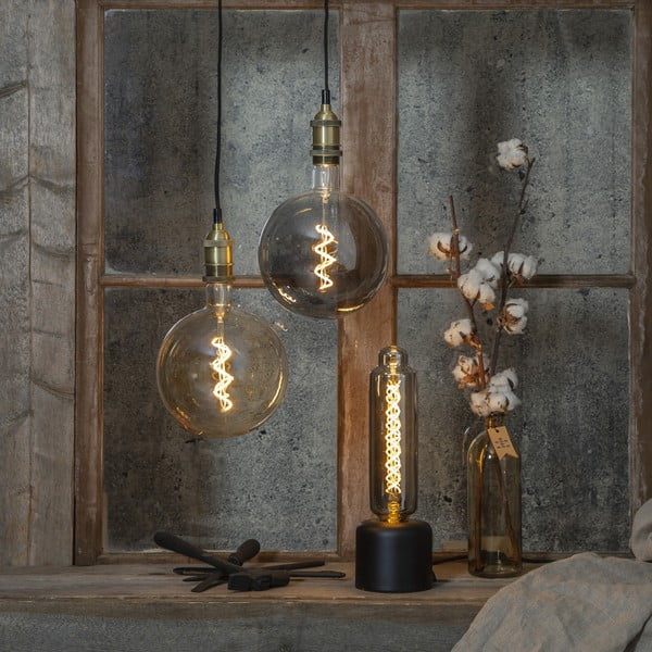 Teplá LED žiarovka so stmievačom E27, 3 W Industrial Vintage – Star Trading-image-1