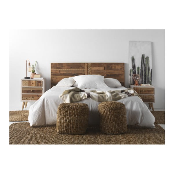 Drevené posteľové čelo Geese Rustico, 60 × 145 cm-image-3