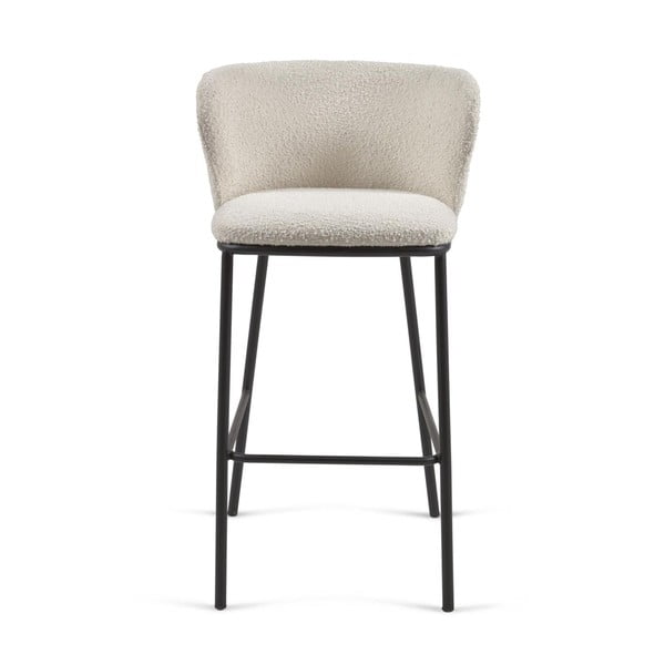 Biele barové stoličky v súprave 2 ks (výška sedadla 75 cm) Ciselia – Kave Home-image-2