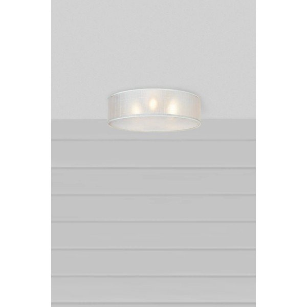 Biele stropné svietidlo s textilným tienidlom Haru – Markslöjd-image-1