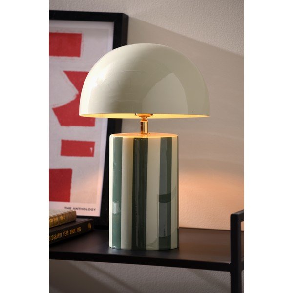 Zelená kovová stolová lampa (výška  34 cm) Rayado – Leitmotiv-image-1