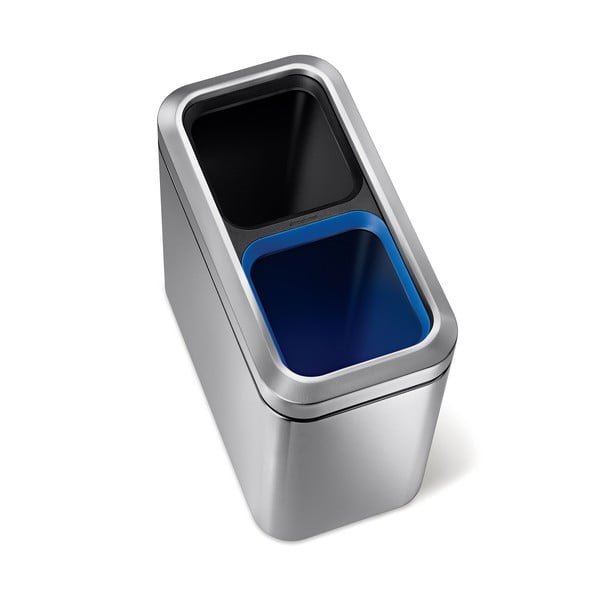 Odpadkový kôš na triedený odpad z nerezovej ocele 20 l - simplehuman-image-3