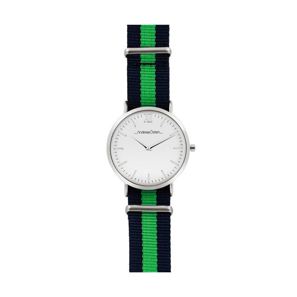 Pánske hodinky s modro-zeleným remienkom Andreas Östen Cenno II