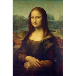 Reprodukcia obrazu Leonardo da Vinci - Mona Lisa, 60 x 40 cm