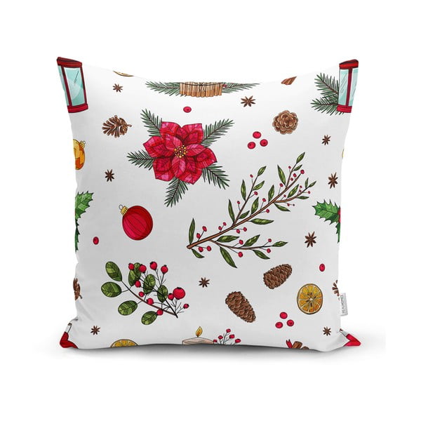 Obliečka na vankúš s vianočným motívom 43x43 cm – Mila Home
