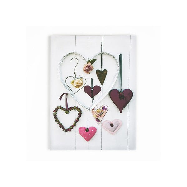 Obraz Graham & Brown Hearts Compendium, 50 × 70 cm