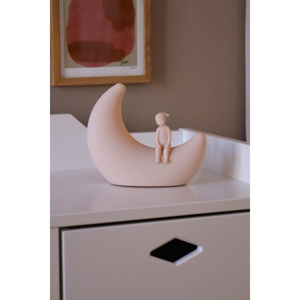 Svetloružové detské nočné svietidlo Moon Shell – Cam Cam Copenhagen-image-1