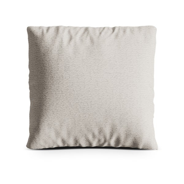 Béžový vankúš na gauč z textílie buklé Kemi – Cosmopolitan Design