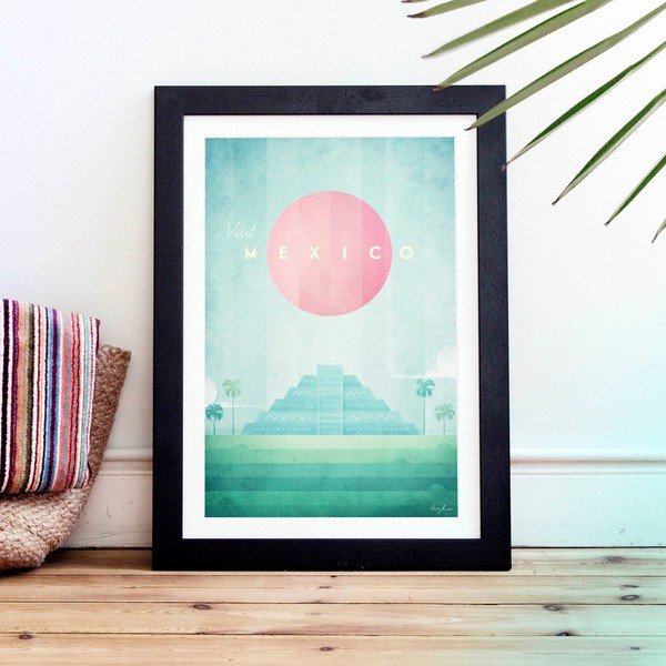 Plagát Travelposter Mexico, 30 x 40 cm-image-1