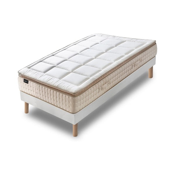 Jednolôžková posteľ s matracom Bobochic Paris Cashmere, 90 × 200 cm