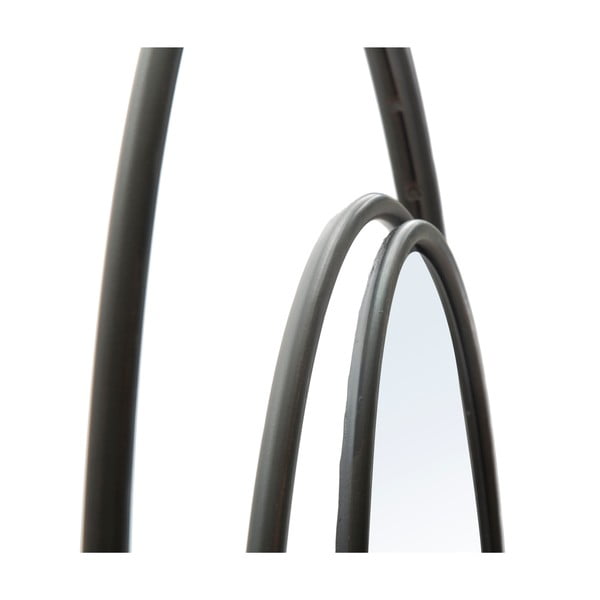 Nástenné zrkadlo Mauro Ferretti Dark, ø 80 cm-image-3