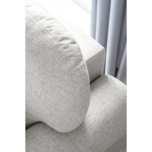 Krémovobiela rozkladacia rohová pohovka (ľavý roh) Bouncy Olli – Miuform-image-4