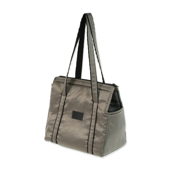 Prepravná taška pre psa v striebornej farbe Dog Fantasy Platinum – Plaček Pet Products