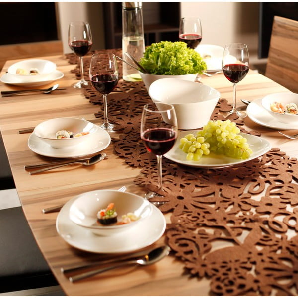 Porcelánová sada tanierov a mís, 15dielna-image-2