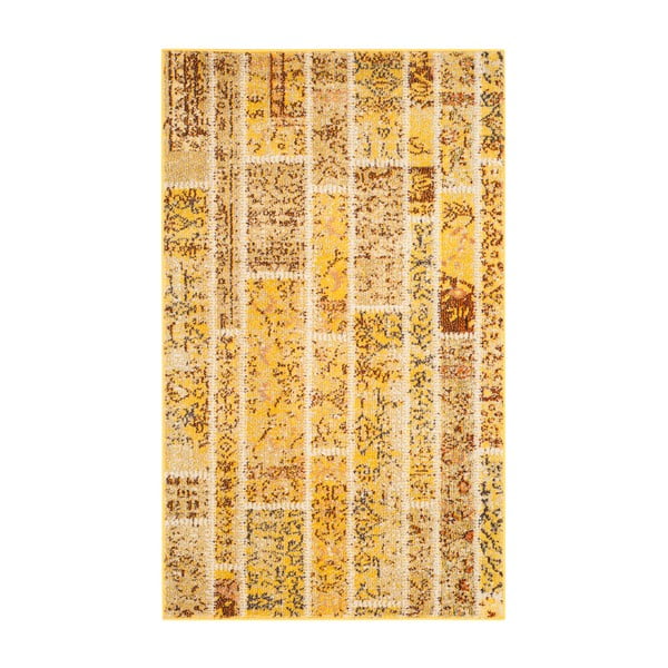 Žltý koberec Safavieh Effi, 154 x 231 cm