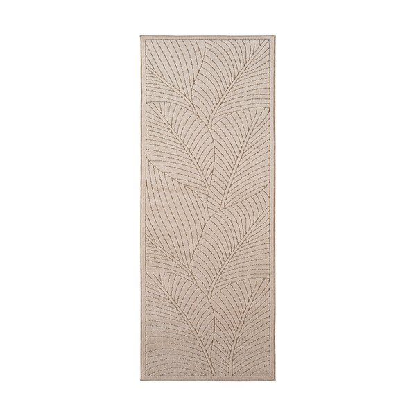 Béžový vnútorný a vonkajší behúň 80x250 cm Nova 1203 – Ayyildiz Carpets