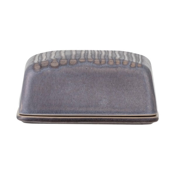 Sivá kameninová nádoba na maslo Bloomingville Raben-image-3